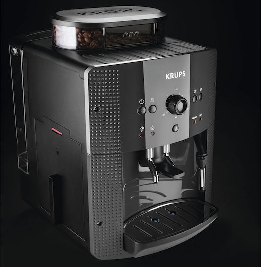 Krups Automatic Espresso Machine 1450W Pressure 15bar with Grinder Black EA810B70