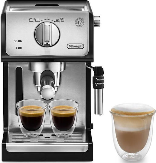 De'Longhi 1100W Налягане 15бар Сребриста ECP35.31