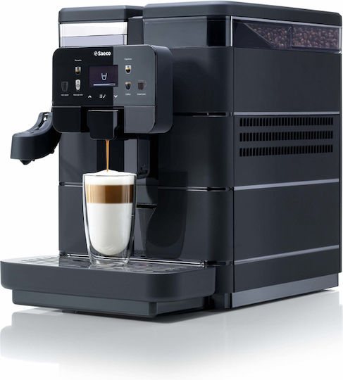 Saeco Royal Plus Automatic Espresso Machine 1400W Pressure 15bar with Grinding Burrs Black 9J0060