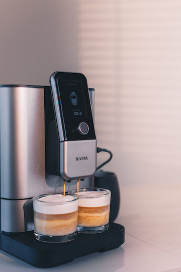 Nivona NIVO 8103 Automat Espressoare Putere 1465W Presiune 15bar cu Râșniță Gri 300008103