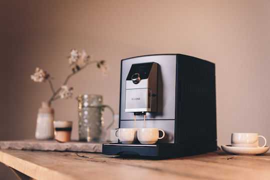 Nivona CafeRomatica 795 Automatic Espresso Coffee Machine 1455W Pressure 15bar with Grinding Burrs Black