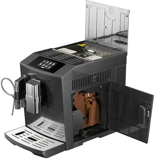Acopino Modena One Touch Αυτόματη Μηχανή Espresso 1500W Πίεσης 19bar με Μύλο Άλεσης Μαύρη