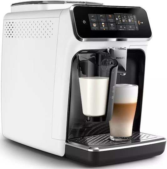 Philips Series 3300 1500W Налягане 15бар с мелачка Бяла
