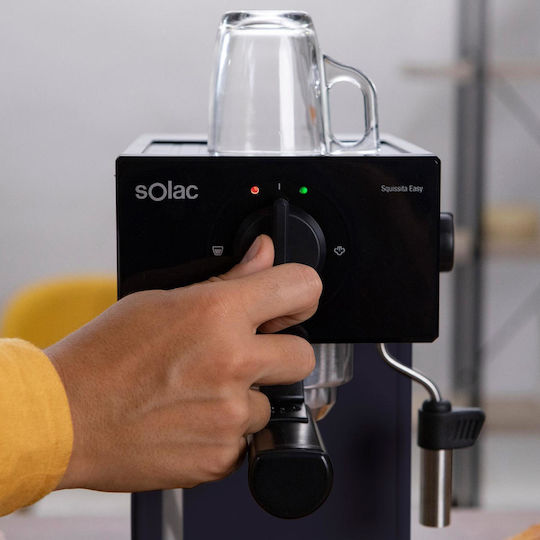 Solac CE4502 Squissita Easy Automatic Espresso Machine 1050W Pressure 20bar Graphite