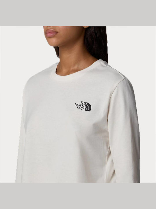 Γυναικείο Crop Top Βαμβακερό Μακρυμάνικο Neutral