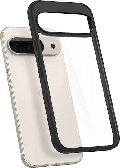 Spigen Ultra Hybrid Back Cover Plastic / Silicone 2mm Black (Google Pixel 9 / 9 Pro)