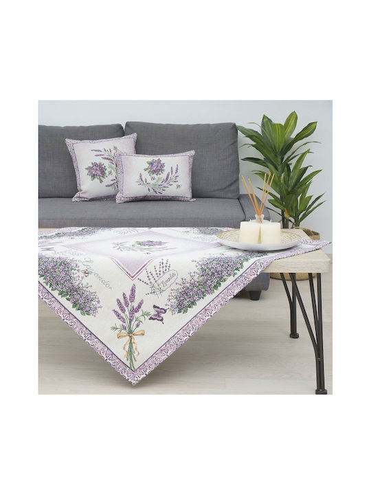 Dimeco Tablecloth 8255 Purple 140x180cm