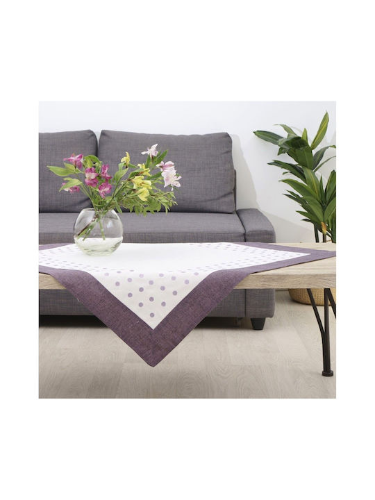 Dimeco Față de masă 1523 Violet 140x140cm
