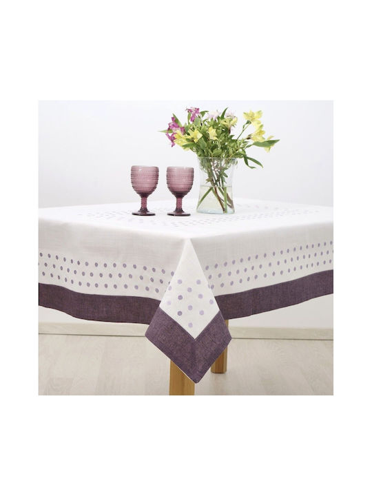 Dimeco Față de masă 1523 Violet 140x140cm