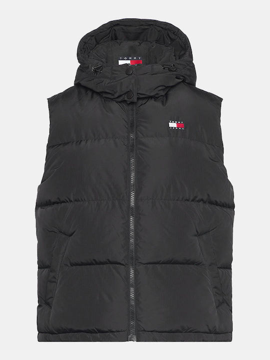 Tommy Hilfiger Tjw Alaska Αμάνικο Μπουφάν Puffer Black