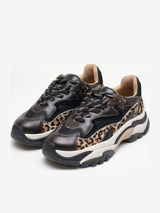 Ash Damen Chunky Sneakers Multi Pony Ash FW24-S-126379-004