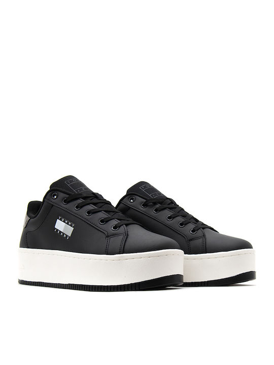 Γυναικεία Flatforms Sneakers Μαύρο
