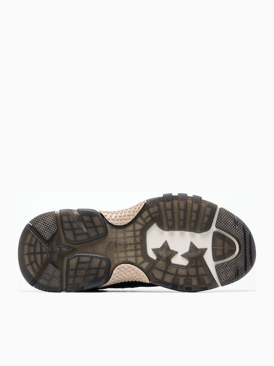 Addict Combo Γυναικεία Chunky Sneakers Μαύρο