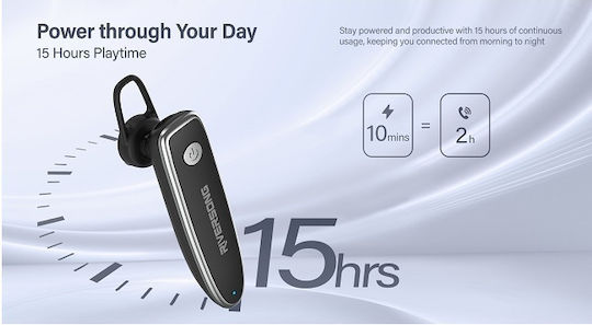 Riversong Array L3 In-ear Bluetooth Handsfree Ακουστικό Μαύρο