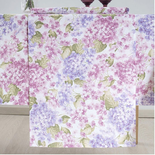 Dimeco Τραπεζομάντηλο Lilac Lilac 140x220εκ.