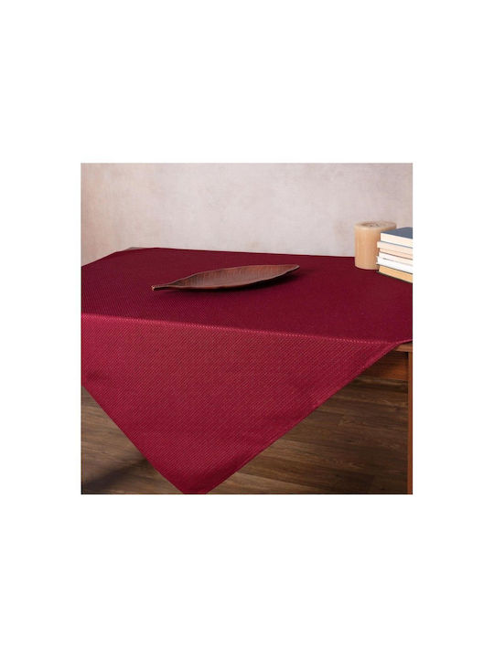 Silk Fashion Τραπεζομάντηλο Nelly Μπορντό 150x270εκ.