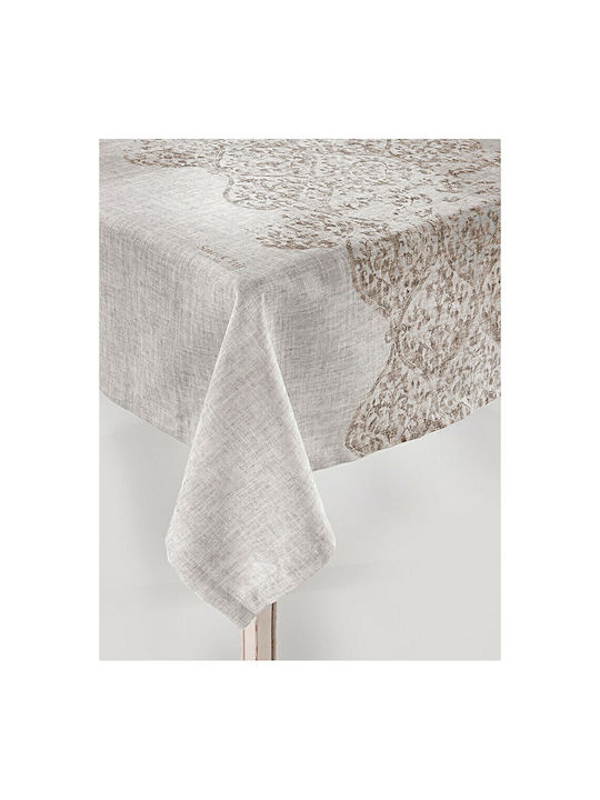 Saint Clair 1003 Polyester Tablecloth Natural 140x180cm