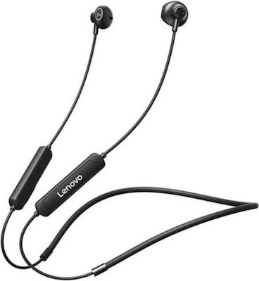 Lenovo SH1 In-ear Bluetooth Handsfree Ακουστικά με Θήκη Φόρτισης Μαύρα