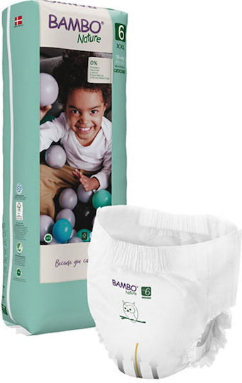 Bambo Nature Πάνες Βρακάκι No. 6 για 18kg 38τμχ