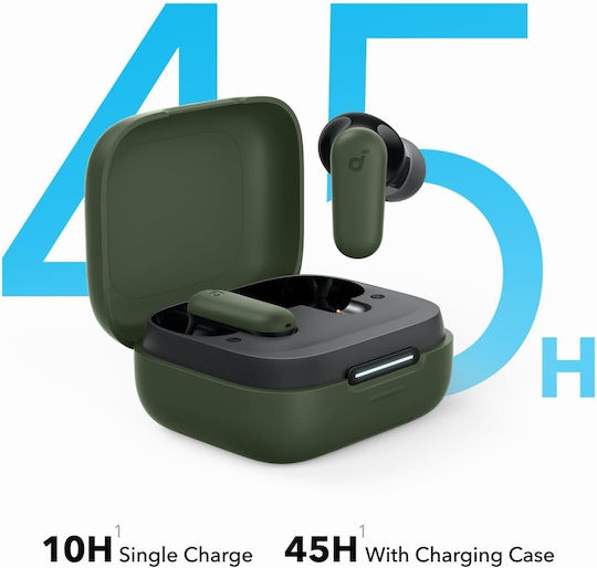 Soundcore by Anker P30i In-ear Bluetooth Handsfree Earphones with Sweat Resistance and Charging Case Green