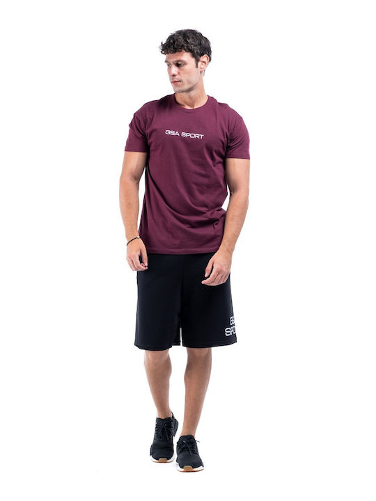 Αθλητικό T-shirt Oxblood, Μπορντό