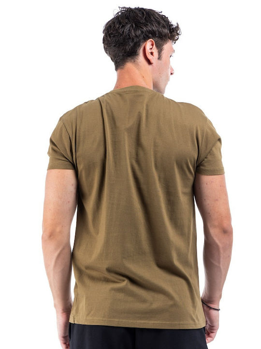Athletic T-shirt Khaki