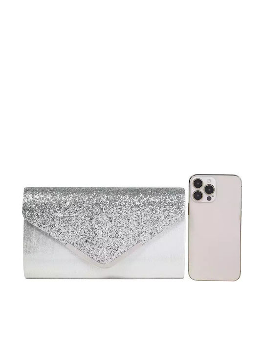Damenumschlag Silber