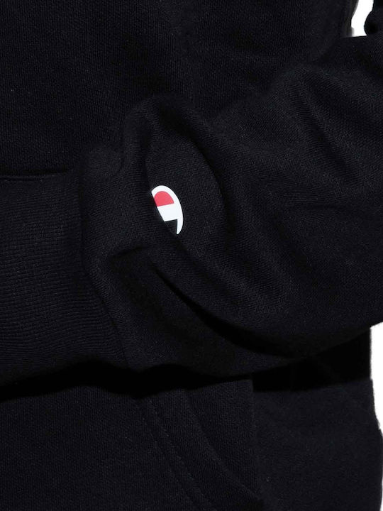 Sweatshirt with Hood Black