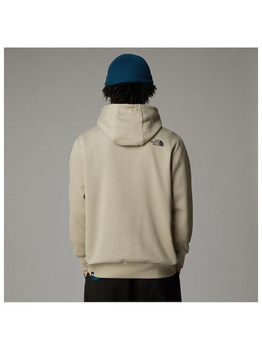 The North Face Fine Men's Sweatshirt with Hood Beige