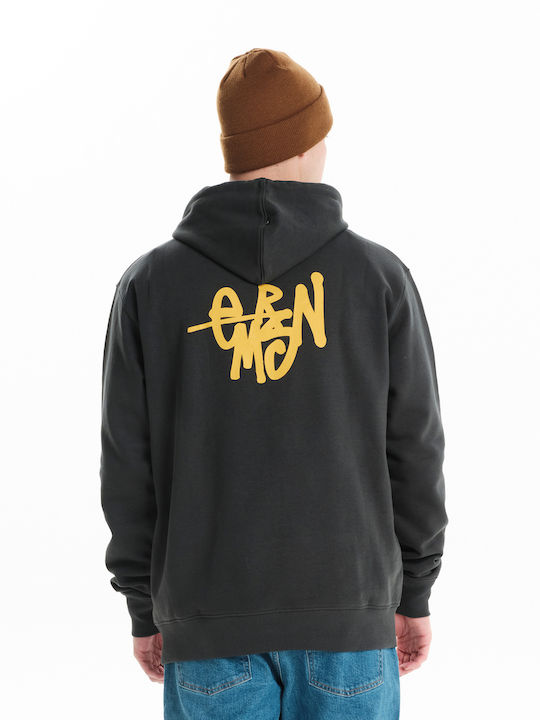 Sweatshirt with Hood Black