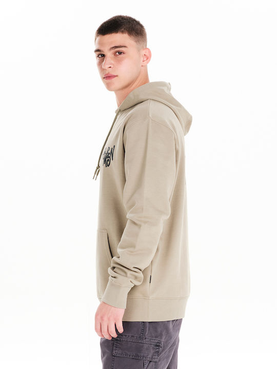 Sweatshirt with Hood Green