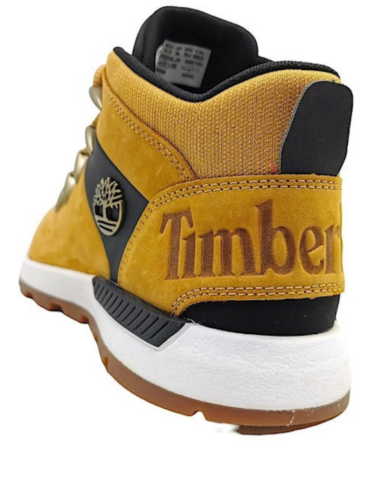 Sprint Trekker Mid Leder Gelb Herrenstiefel Anatomisch