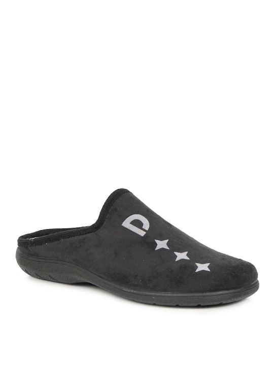 Dicas Men's Slipper Black