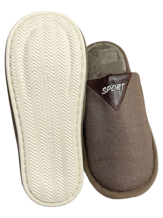 Jomix Men's Slipper Brown