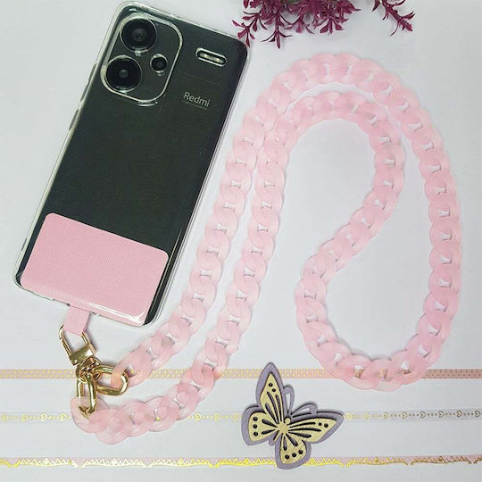 Sonique Neck Strap for Mobile Phones Pink 805P77