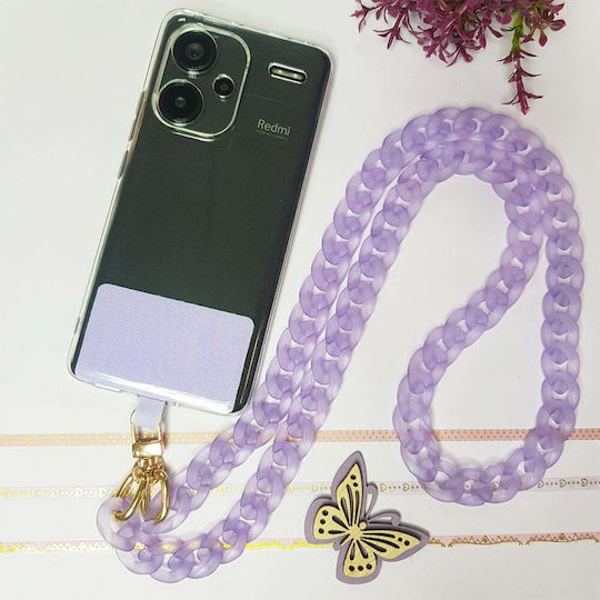 Sonique Neck Strap for Mobile Phones Purple 788K90