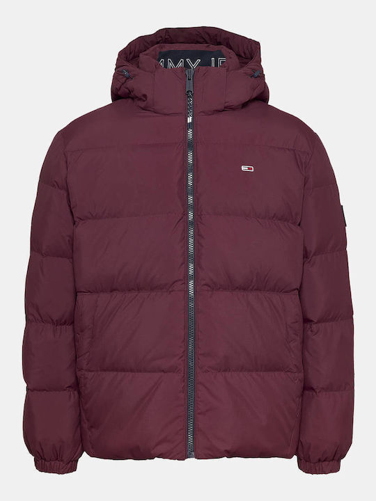 Jacket Puffer Red Wine