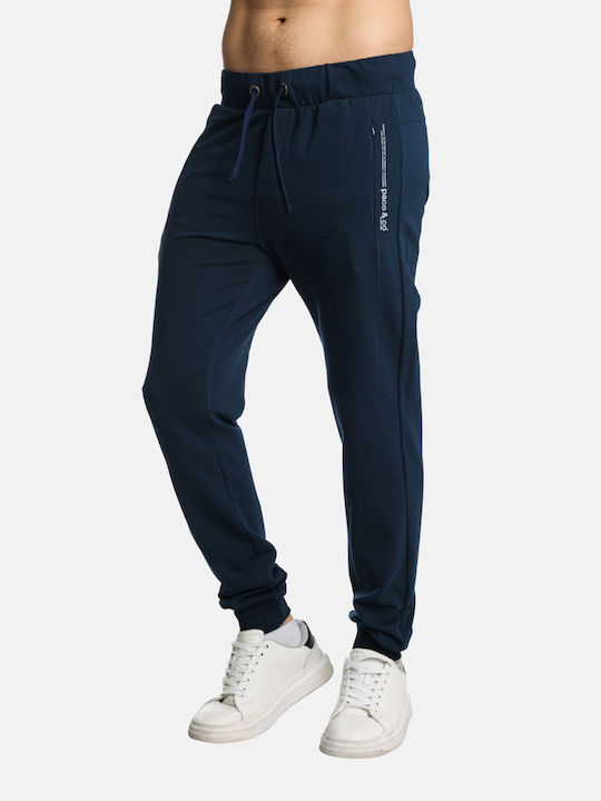 Paco & Co Herren-Sweatpants Navy