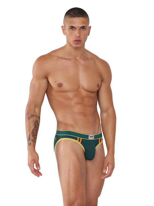 Herren Slips Green 1Packung