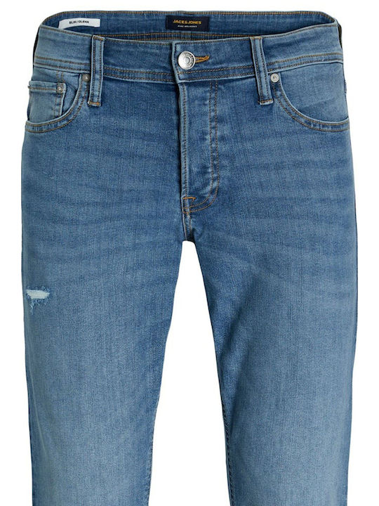 Jack & Jones Men's Jeans Pants in Slim Fit Blue Denim