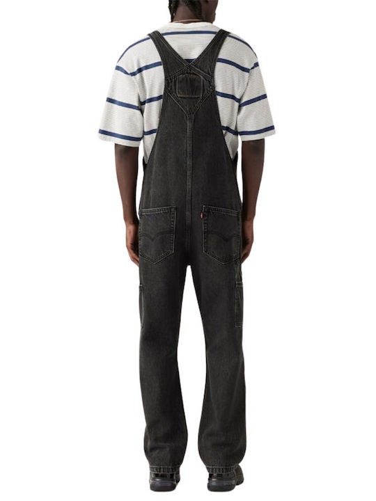 Levi's Men's Dungarees Black Red