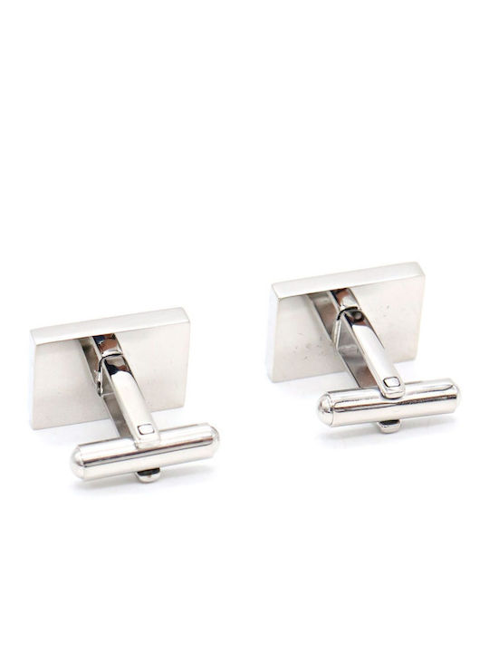 Hugo Boss Cufflinks of Steel Red