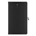 Lanberg Επιτοίχια Καμπίνα Rack 15U 60x45x76.9cm Μαύρο S5604354