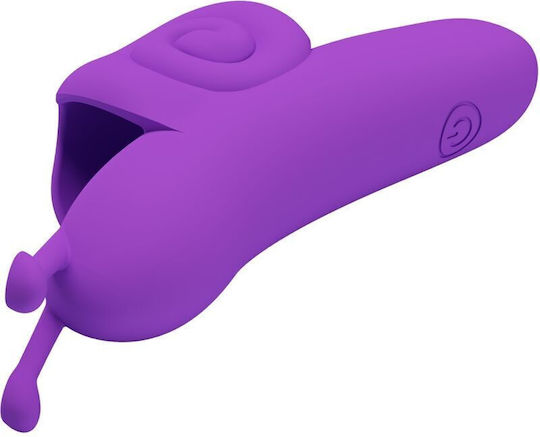Pretty Love Snail Powerful Vibrator Finger 10cm Lila