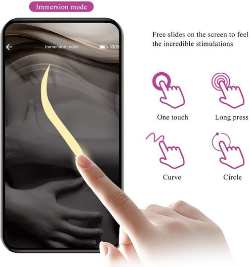 Pretty Love Ethan Вибратор G-Spot с Дистанционно Управление 20см Lilac