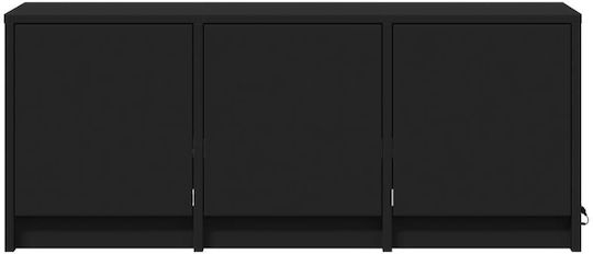 Έπιπλο Τηλεόρασης Μαύρο Μ97xΠ34xΥ40cm