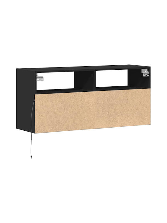 Stand TV Negru L100xA31xÎ45cm