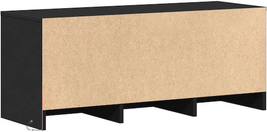 Έπιπλο Τηλεόρασης Μαύρο Μ97xΠ34xΥ40cm