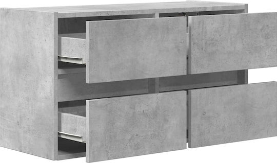 TV Stand Gray M80xD31xH45cm