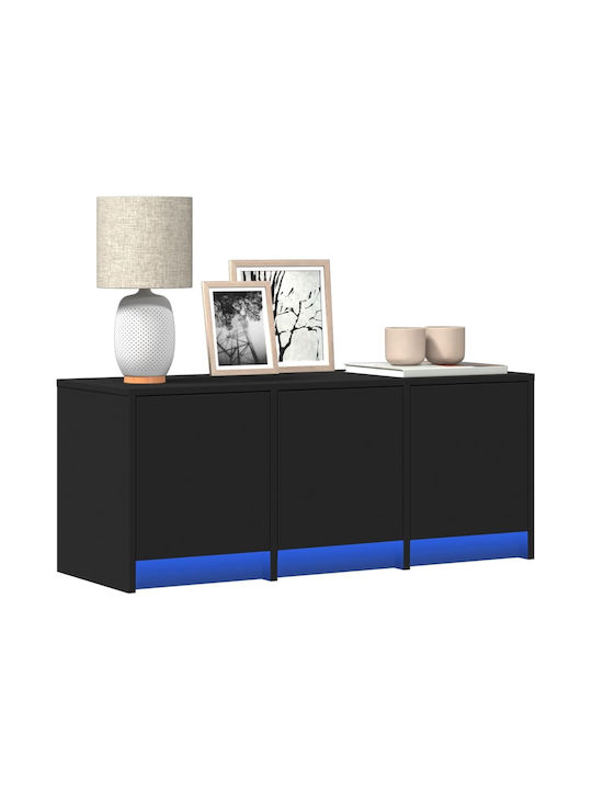 Stand TV Negru L97xA34xÎ40cm